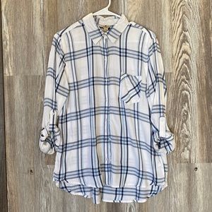 Woolrich Plaid, button down top